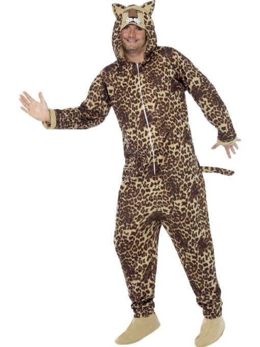 Leopard costume onesie
