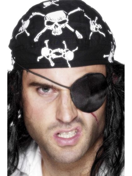 black eyepatch