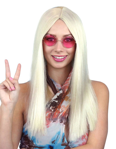 Hippie wig blonde