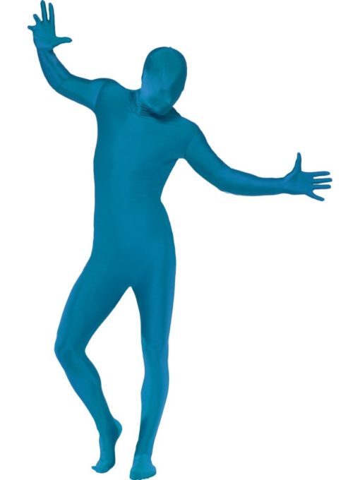 Blue Second Skin Suit