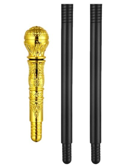 Gold collapsible Cane