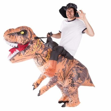 Inflatable premium T-rex costume