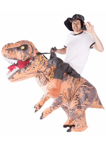 Inflatable Dinosaur costume
