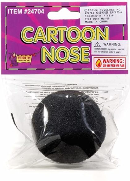 black foam nose
