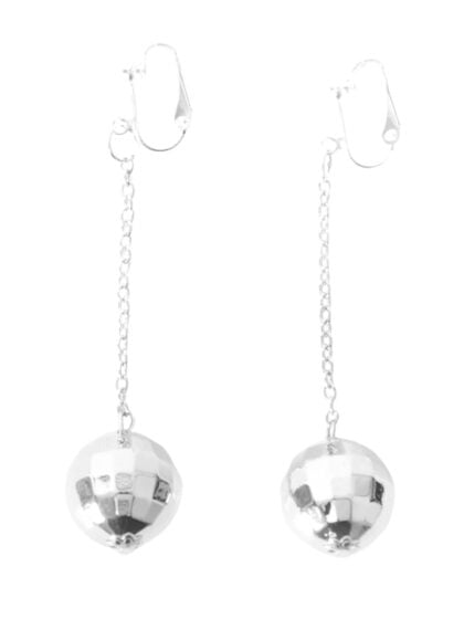 Disco ball earrings