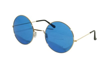 Blue hippie glasses