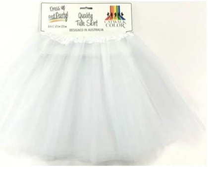 White tutu skirt