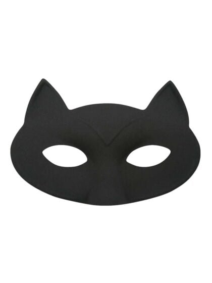 Black cat eye mask