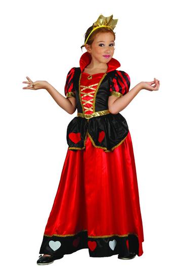 Queen of hearts child costume