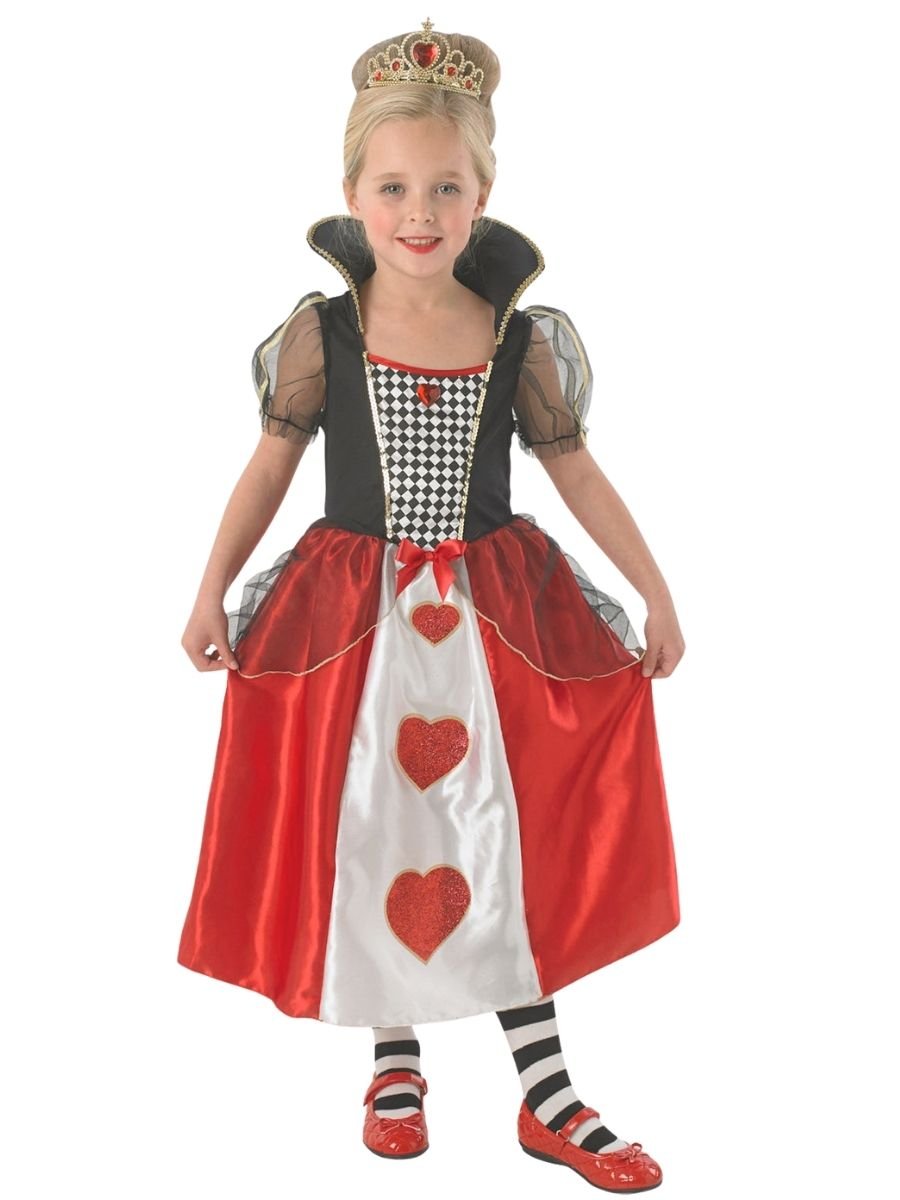 Girls queen of hearts costume