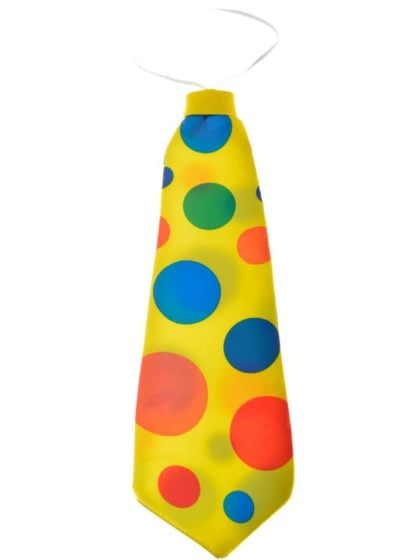 Giant clown tie