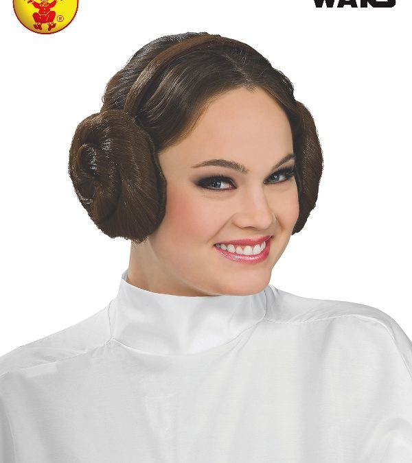Princess Leia wig headband