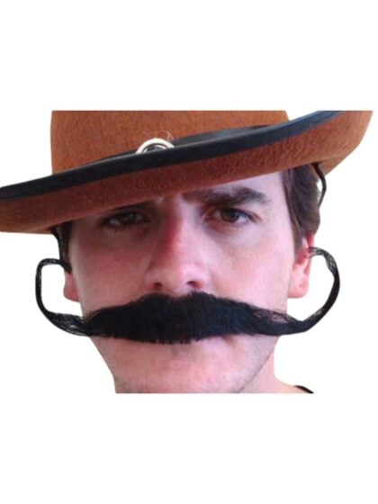 Moustache - Black 'Outlaw'