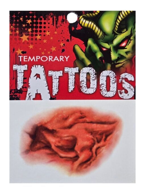 Fake Scar Temporary Tattoo Style 2