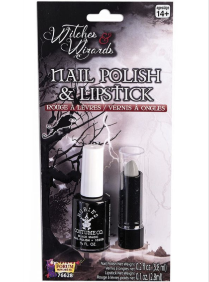 Witches & Wizards nail polish & Lipstick
