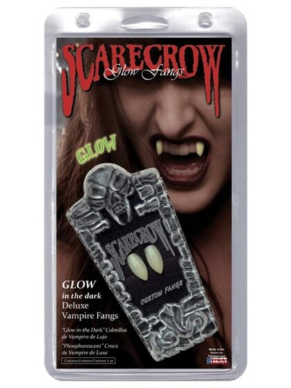 Scarecrow Fangs Classic Glow in the Dark