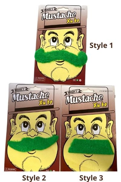 moustache green