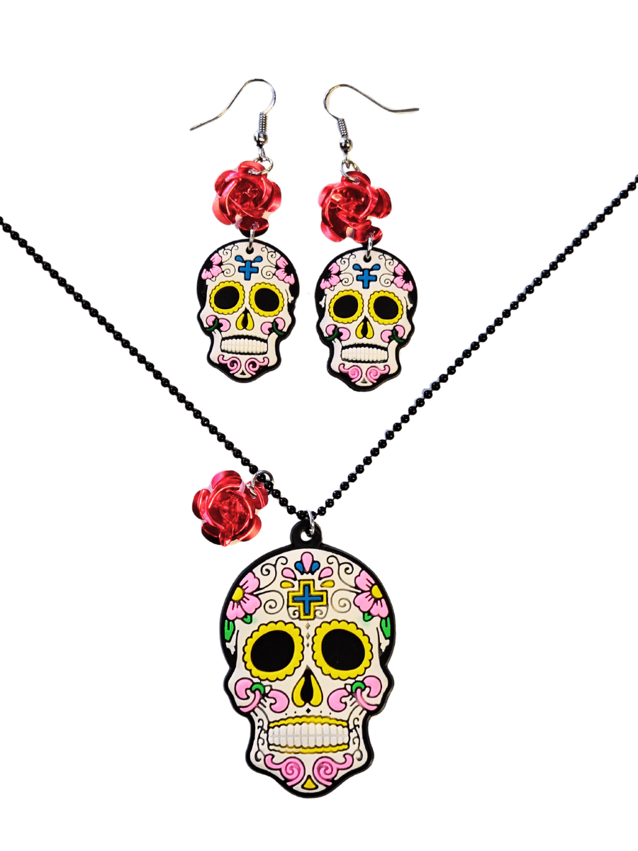 Sugar Skull Jewellery Set