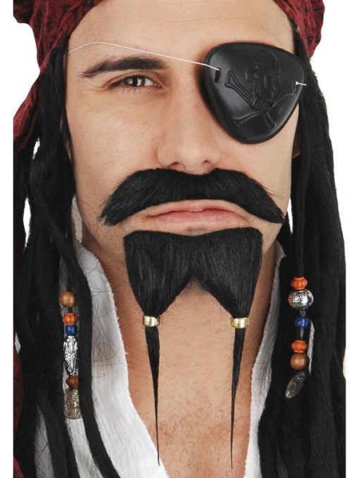 Jack Sparrow moustache and beard