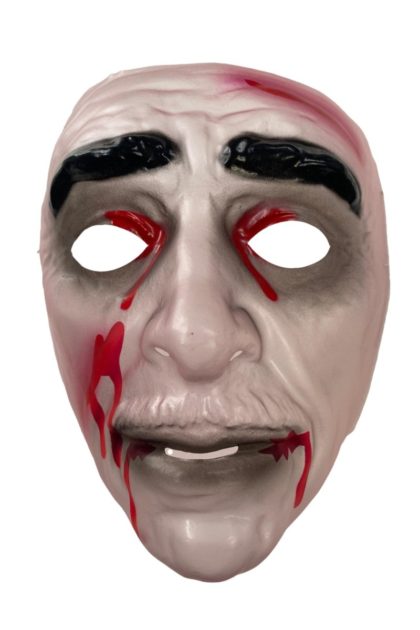 male transparent zombie mask