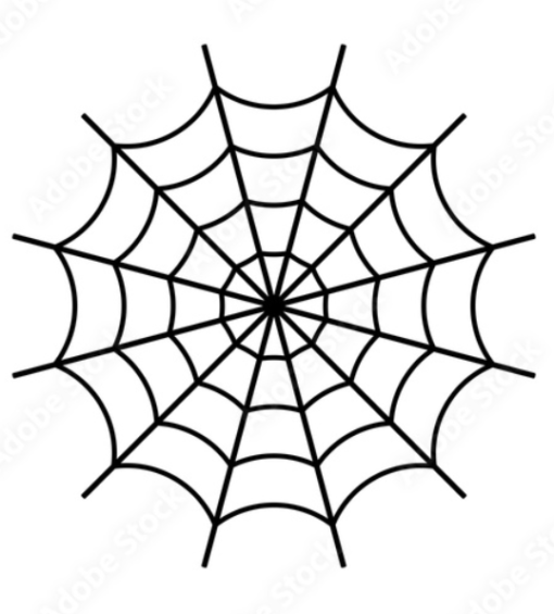 chenile spider web