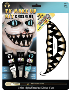 fx makeup kit cheshire cat grin