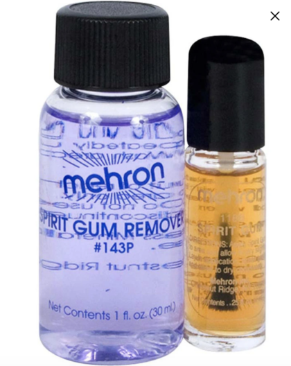 mehron spirit gum and remover set
