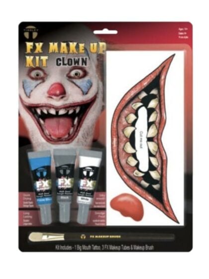 tinsley fx makeup kit clown