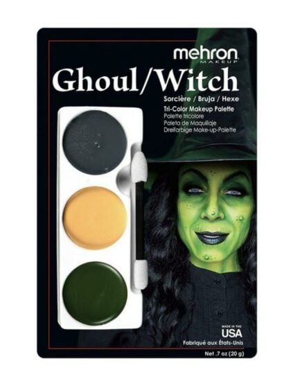 Mehron tri colour ghoul witch makeup