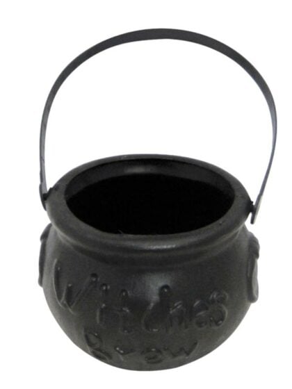 Small Black Witch Cauldron