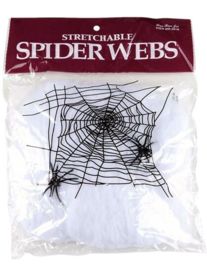 Stetchable spider web