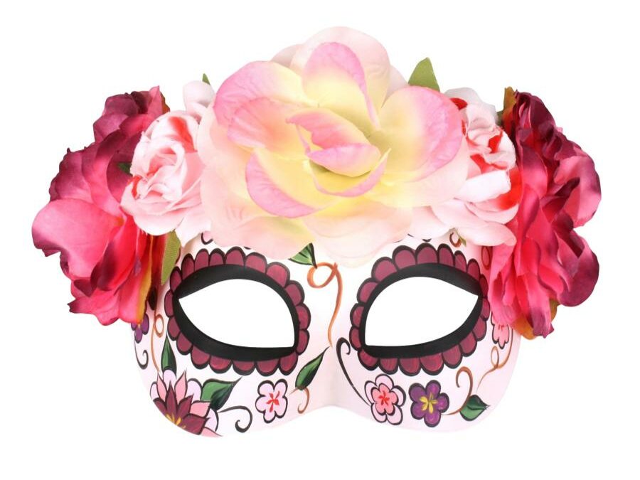 Freida Day of the Dead Mask – Pink