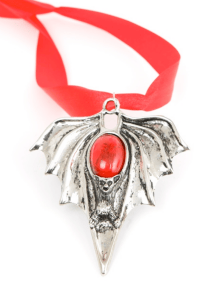 vampire bat necklace