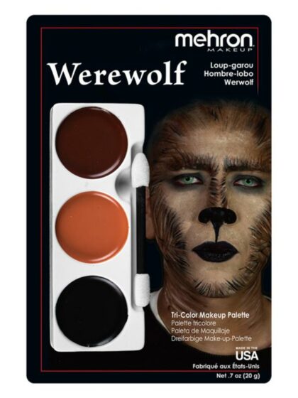 Tri-Color Makeup Palette Werewolf