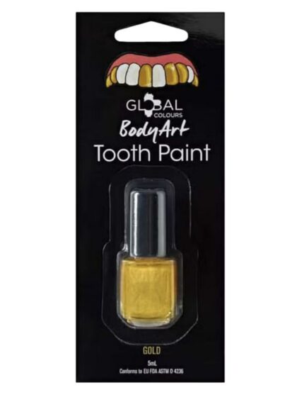 Gold tooth paint