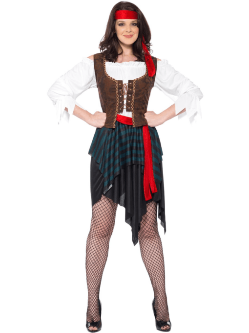 Pirate Lady Costume - Adult - Image 3