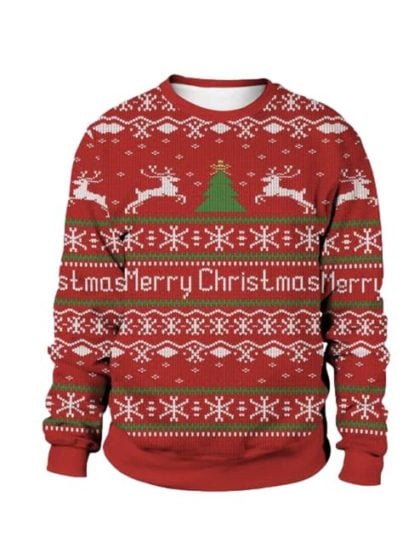 Christmas Jumper Red Deer