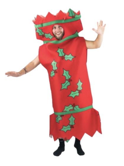 Christmas cracker costume