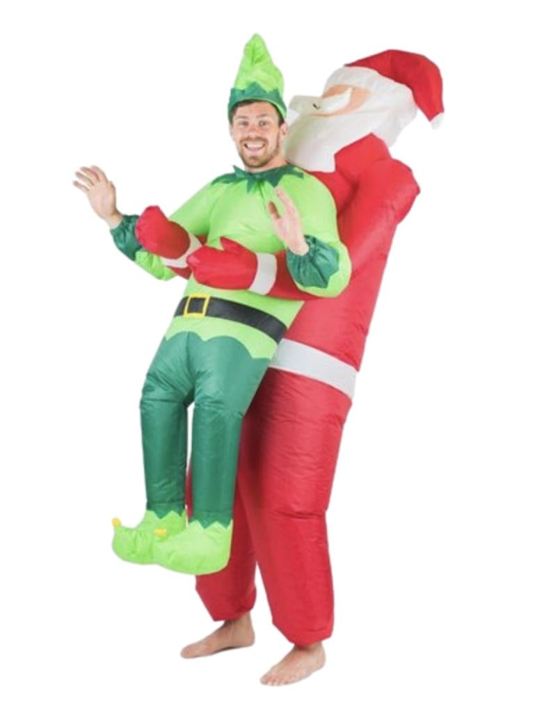 Inflatable Santa & Elf Costume