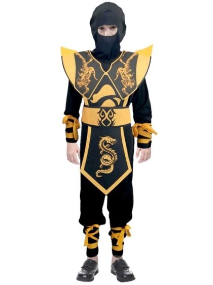 Yellow Ninja Assassin Costume