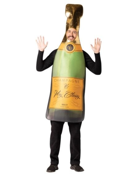 champagne bottle costume