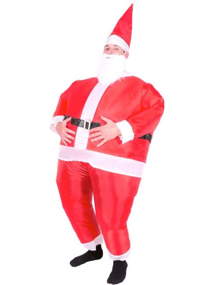 inflatable Santa costume