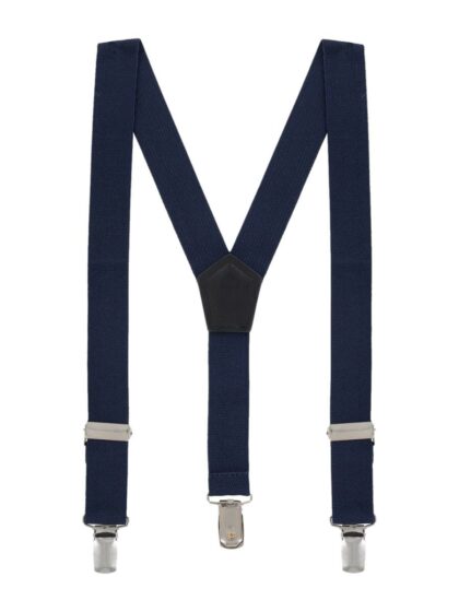 Braces or Suspenders - Navy blue