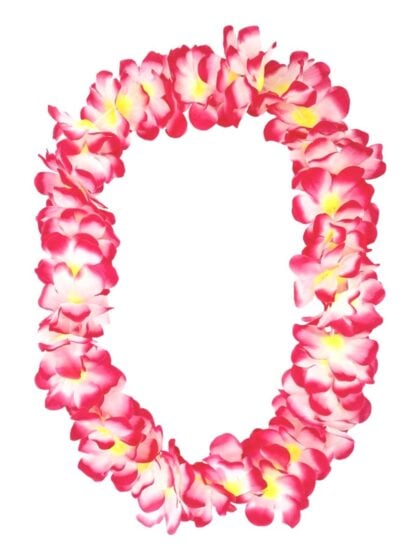 Pink Flower Lei