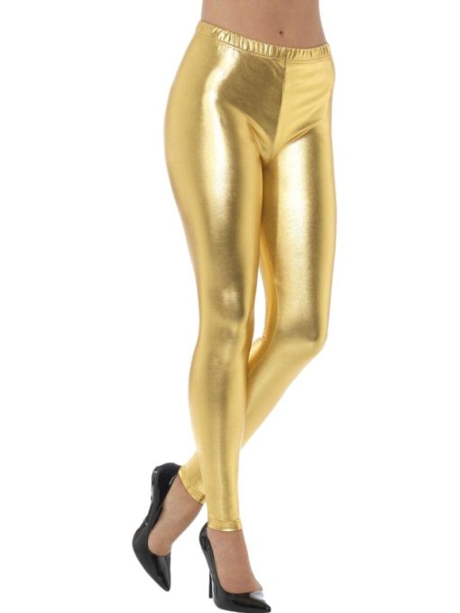 80s Gold leggings