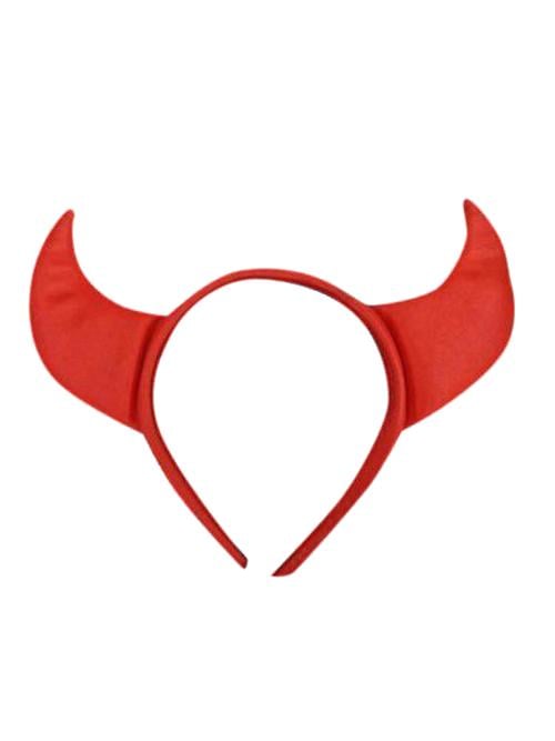 Wicked Red Devil Horns Headband