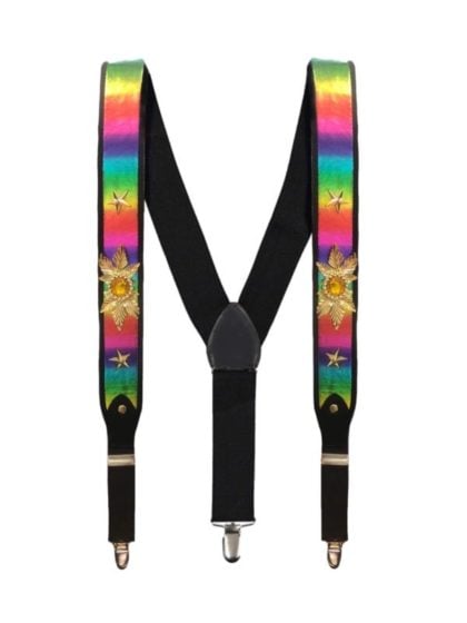 rainbow suspenders
