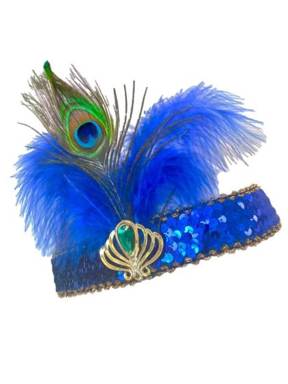 Flapper blue headband