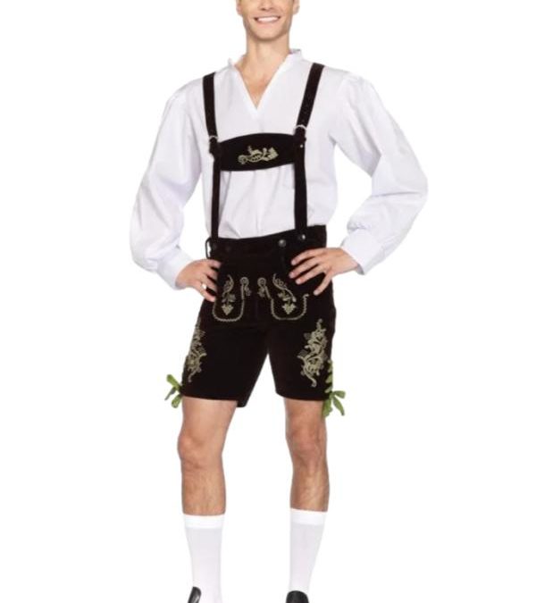 German Lederhosen Oktoberfest Costume – Adult