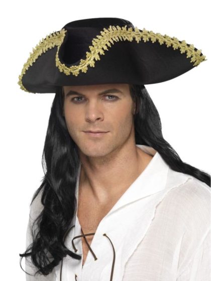 Pirate hat black